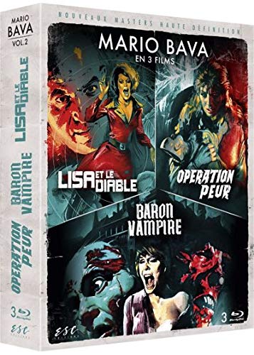 Mario Bava Collection ( Operazione paura / Gli orrori del castello di Norimberga / Lisa e il diavolo ) ( Kill, Baby... Kill! / Baron Blood / Lisa and the Devil )