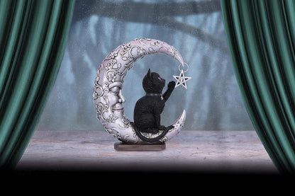Nemesis Now Luna Companion Figurine, Silver, 18.8cm