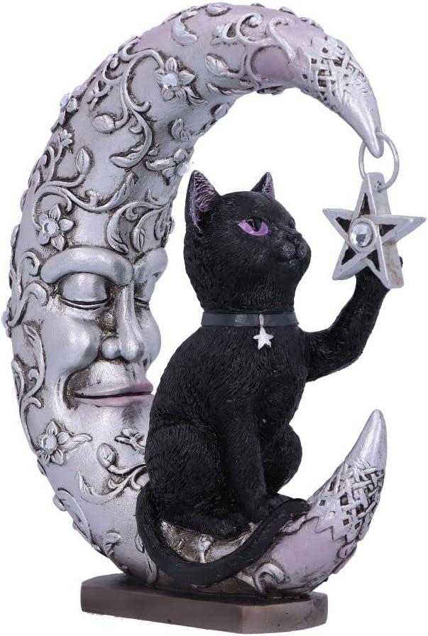 Nemesis Now Luna Companion Figurine, Silver, 18.8cm