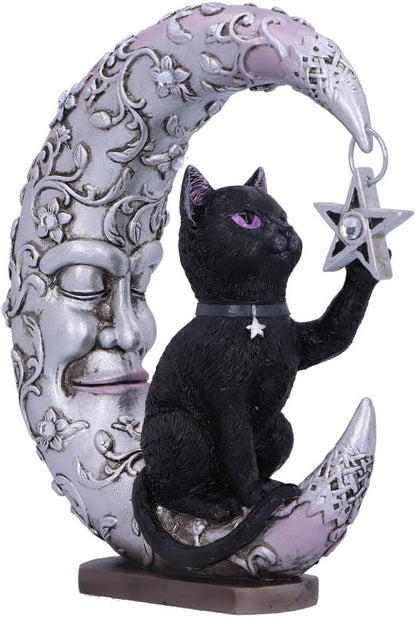 Nemesis Now Luna Companion Figurine, Silver, 18.8cm