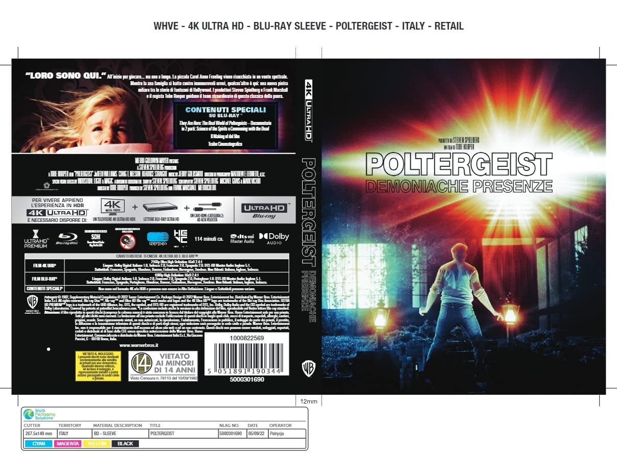 POLTERGEIST (4K Ultra HD + Blu-Ray)