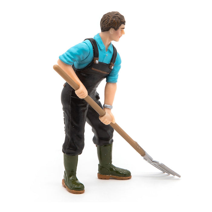 Papo- Jardinero Figura, Color Azul Negro (39216