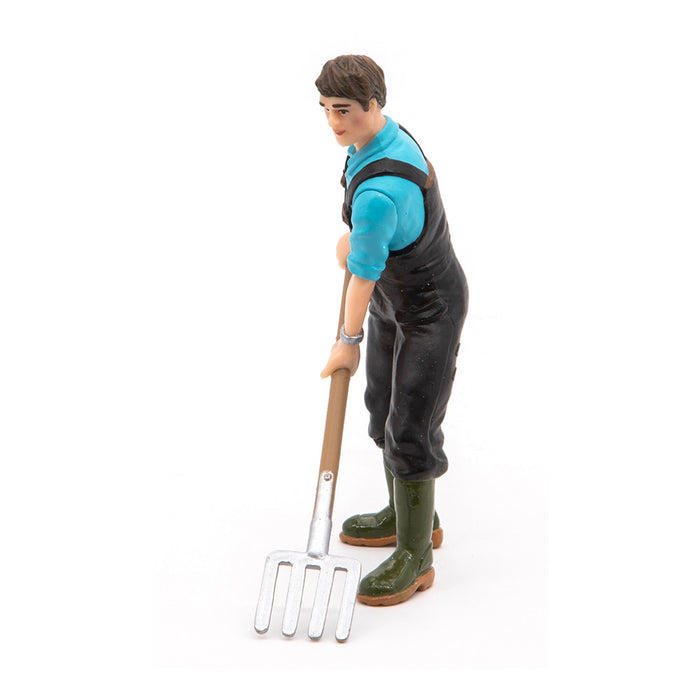 Papo- Jardinero Figura, Color Azul Negro (39216