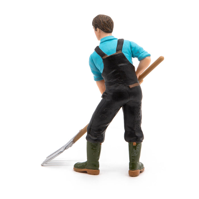 Papo- Jardinero Figura, Color Azul Negro (39216
