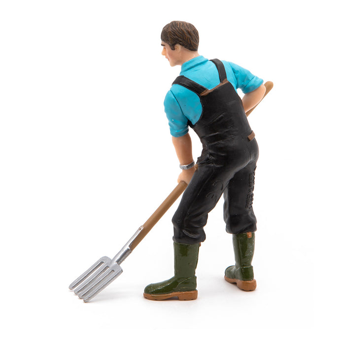 Papo- Jardinero Figura, Color Azul Negro (39216