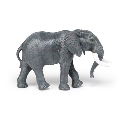 PAPO Large Figurines Large African Elephant Toy Figure, Grey (50198)