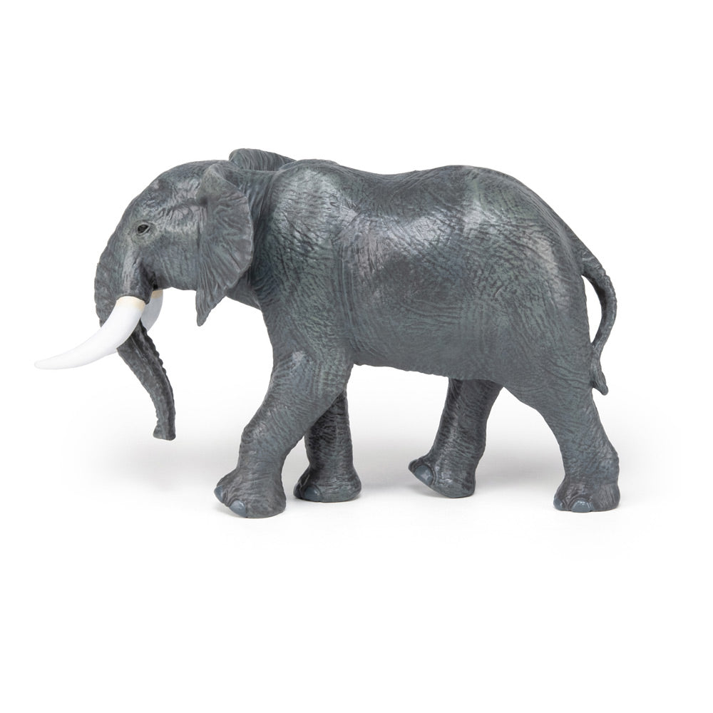 PAPO Large Figurines Large African Elephant Toy Figure, Grey (50198)