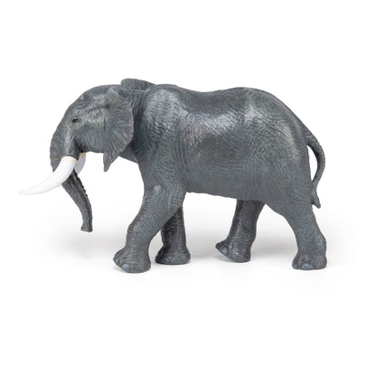 PAPO Large Figurines Large African Elephant Toy Figure, Grey (50198)