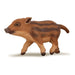 PAPO Wild Animal Kingdom Young Wild Boar Toy Figure, Brown (50289)