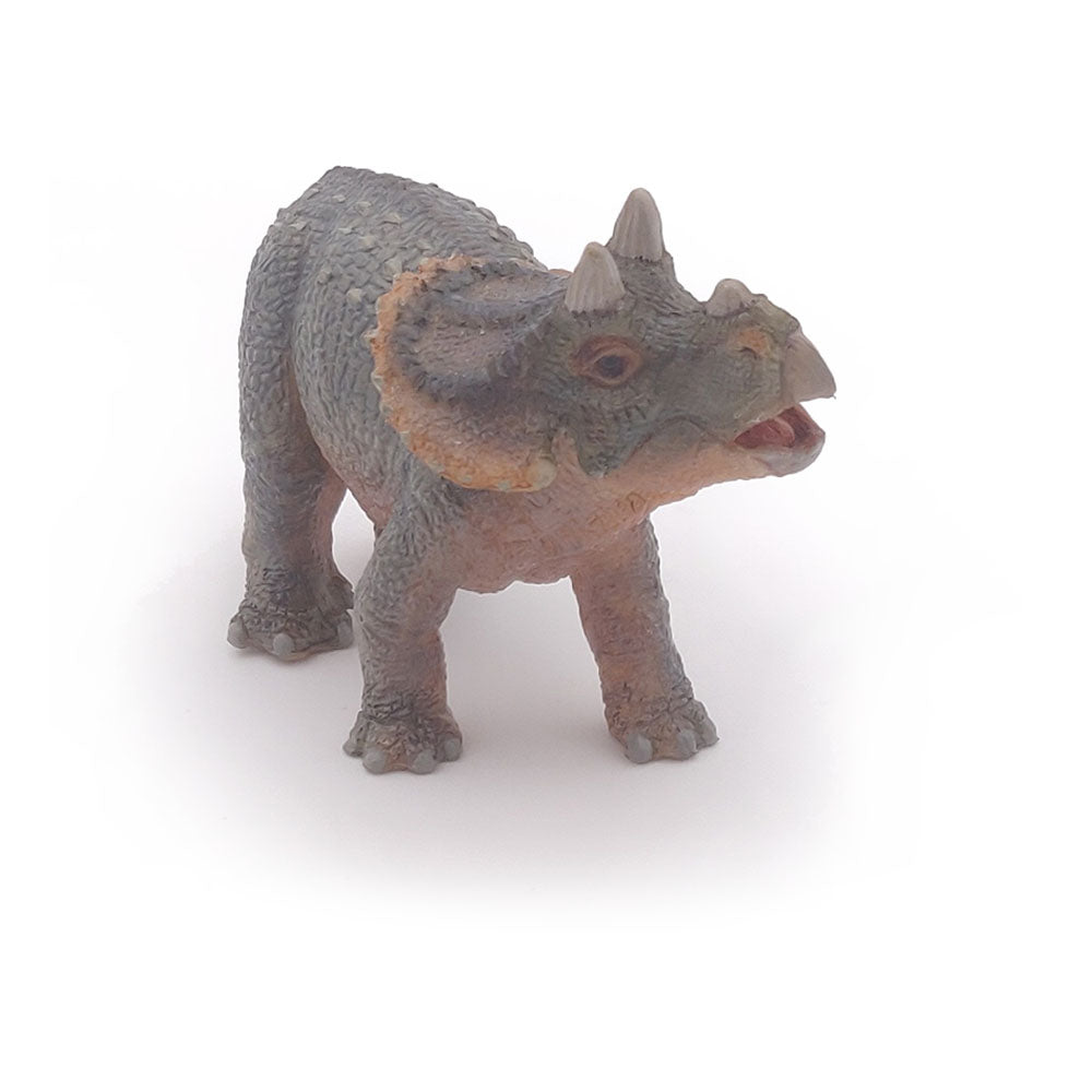 PAPO Dinosaurs Young Triceratops Toy Figure, Brown (55036)