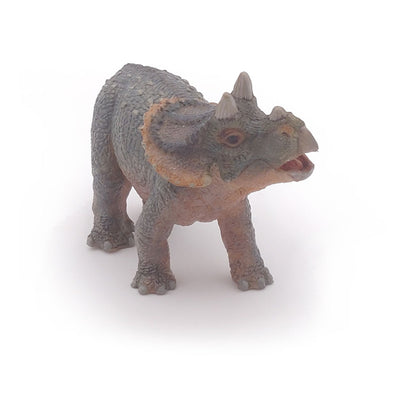 PAPO Dinosaurs Young Triceratops Toy Figure, Brown (55036)