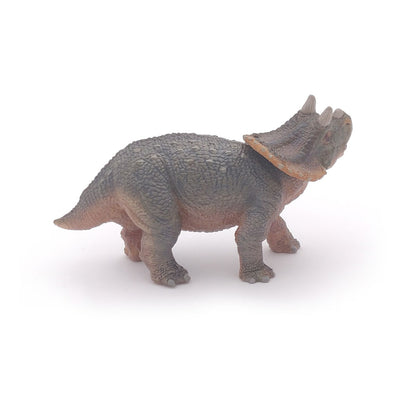 PAPO Dinosaurs Young Triceratops Toy Figure, Brown (55036)