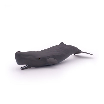 PAPO Marine Life Sperm Whale Calf Toy Figure, Grey (56045)