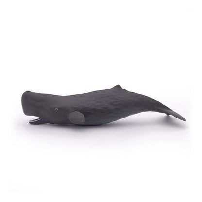 PAPO Marine Life Sperm Whale Calf Toy Figure, Grey (56045)