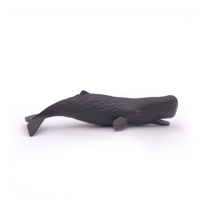 PAPO Marine Life Sperm Whale Calf Toy Figure, Grey (56045)