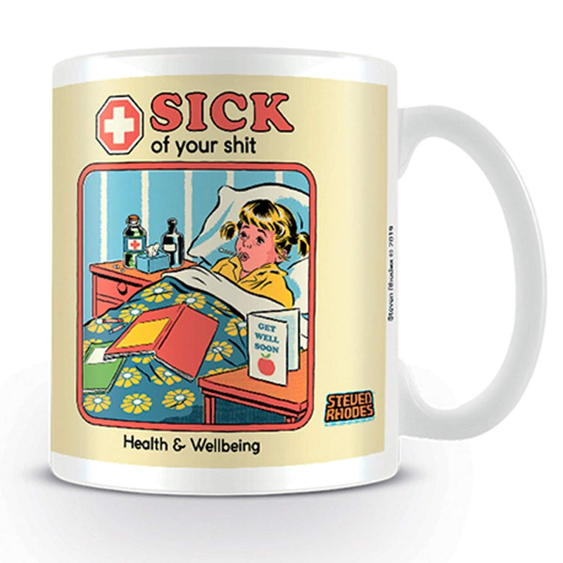 Steven Rhodes MG25671 Mug, Ceramic, 11 Ounces, Multi-Coloured