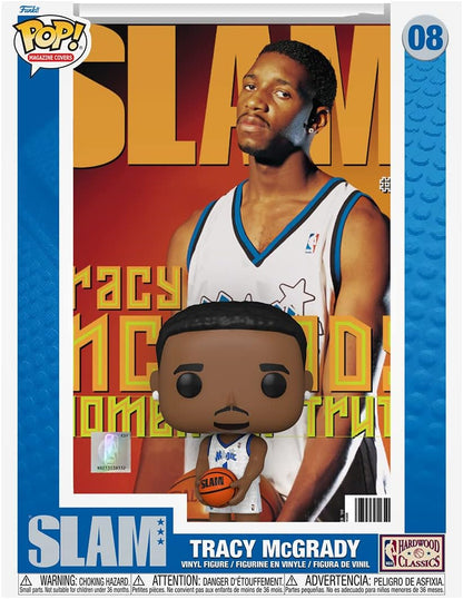 Funko POP! NBA Cover: SLAM - Tracy McGrady - Collectable Vinyl Figure - Gift Idea - Official Merchandise - Toys for Kids & Adults - Model Figure for Collectors and Display