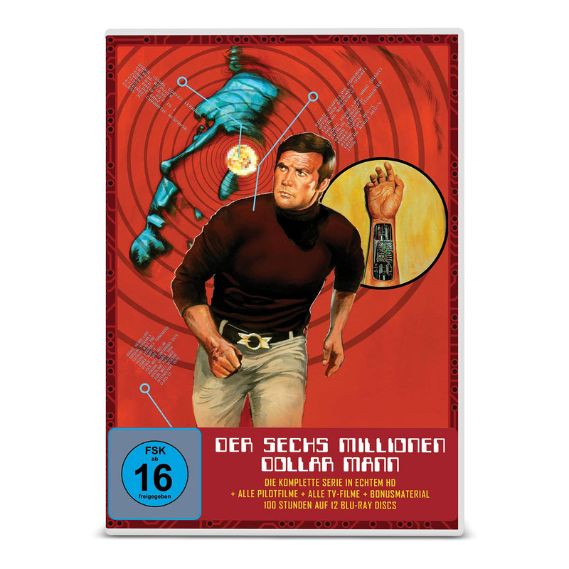 Sechs Millionen Dollar Mann - Die komplette Serie/12 Blu-ray