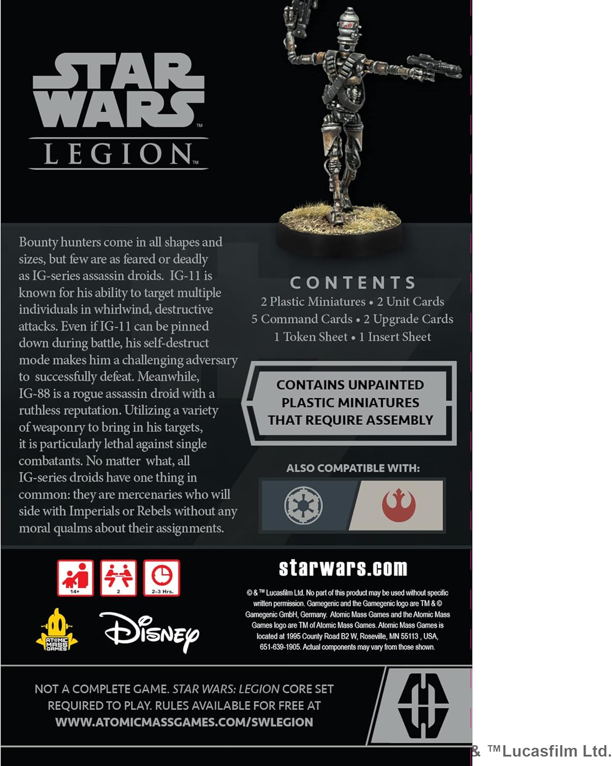 Star Wars Legion: IG Series Assassin Droids