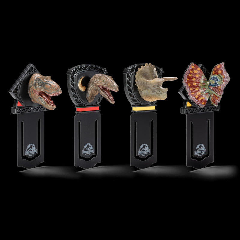 Jurassic Park Dinosaur Bookmark Set