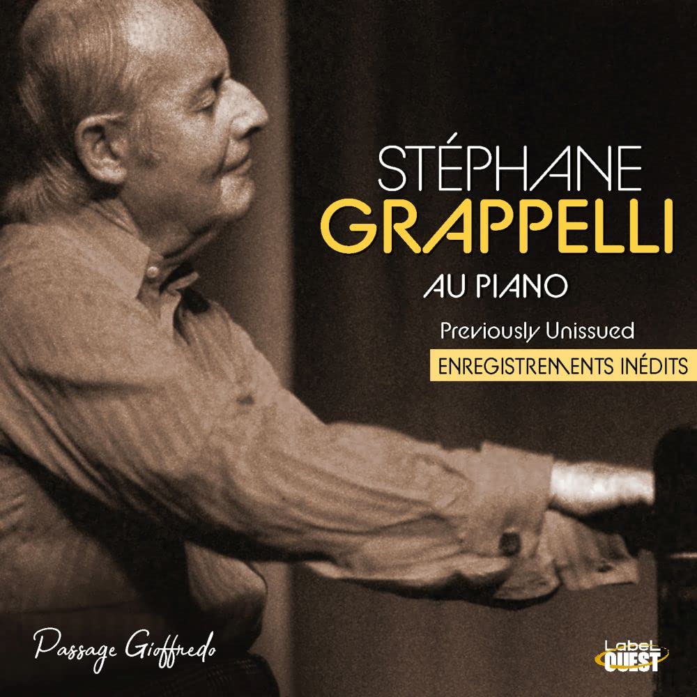 Stéphane Grappelli au piano: Enregistrements inédits