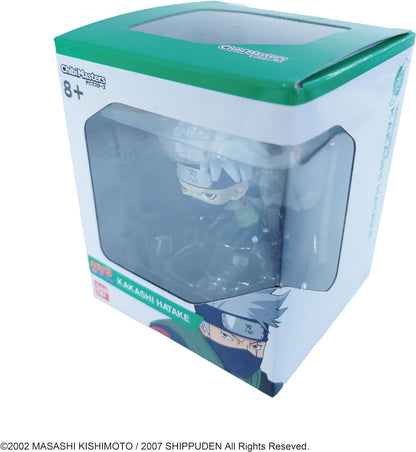Chibi Masters BANDAI VE63385 Bandaï Shippuden Anime Kakashi Hatake Kawaii Naruto Figure, Multiple Colors, 8 cm