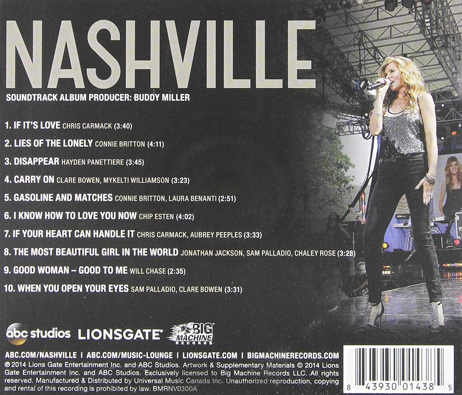The Music Of Nashville Season 3, Volume 1