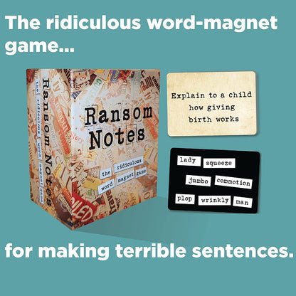 Ransom Notes - The Ridiculous Word Magnet Party Game, más de 3 Jugadores