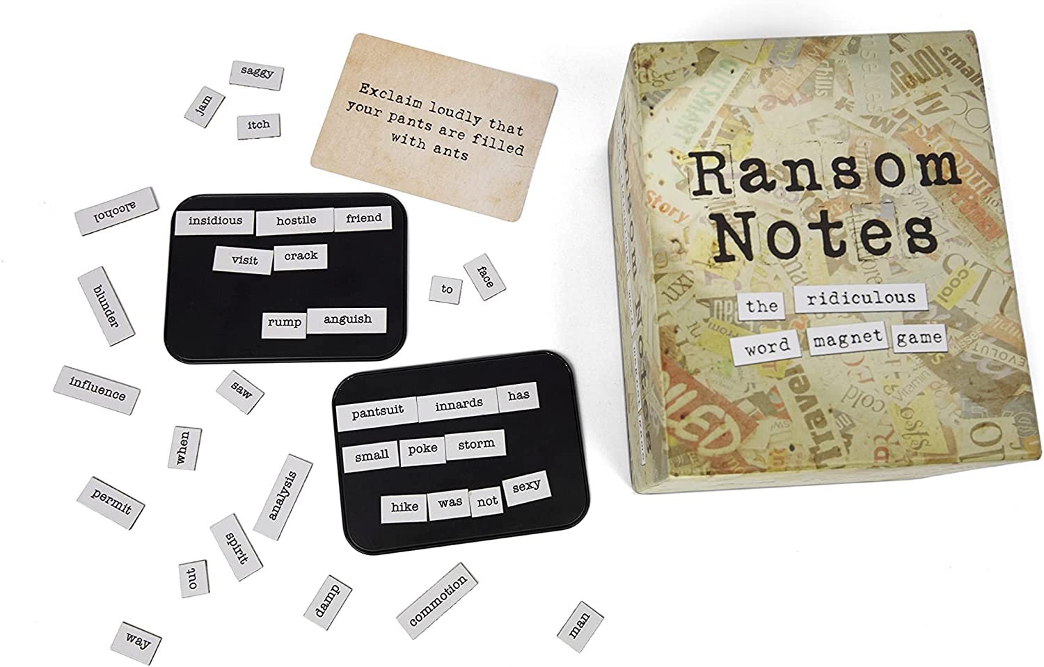 Ransom Notes - The Ridiculous Word Magnet Party Game, más de 3 Jugadores