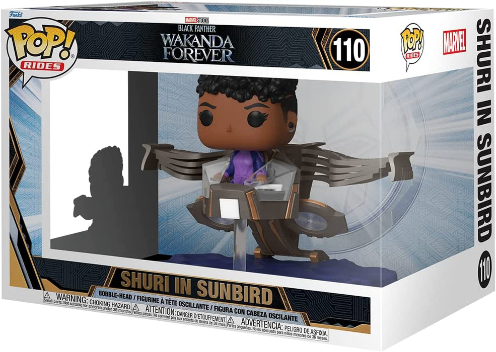 Funko POP! Ride - Marvel - Black Panther: Wakanda Forever - Shuri In Sunbird - Collectable Vinyl Figure - Gift Idea - Official Merchandise - Toys for Kids & Adults - Movies Fans