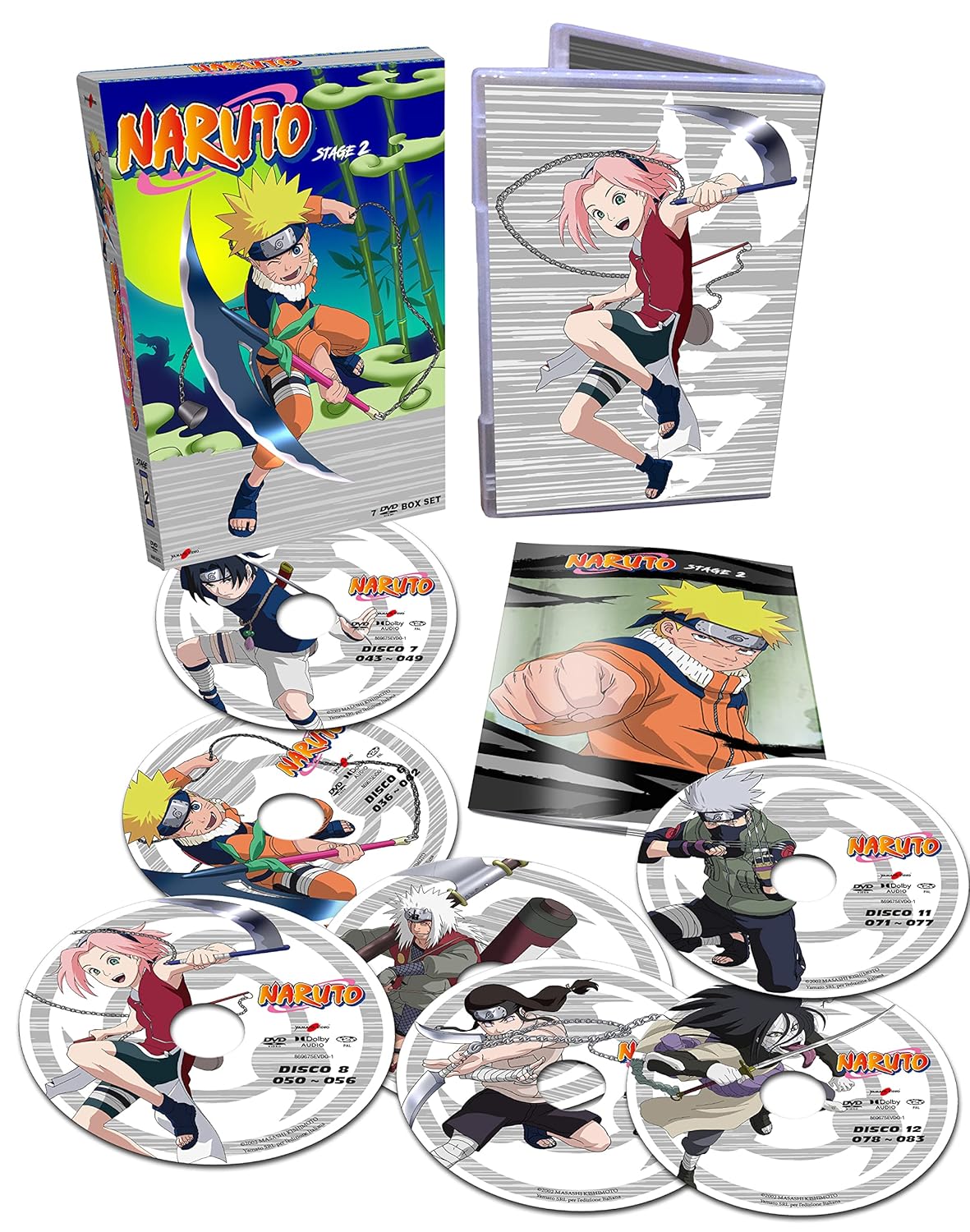 Naruto - Parte 2 - Dvd (7 Dvd)