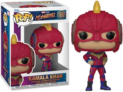 Funko POP! Marvel: Ms. Marvel - Kamala Khan - Collectable Vinyl Figure - Gift Idea - Official Merchandise - Toys for Kids & Adults - TV Fans - Model Figure for Collectors and Display