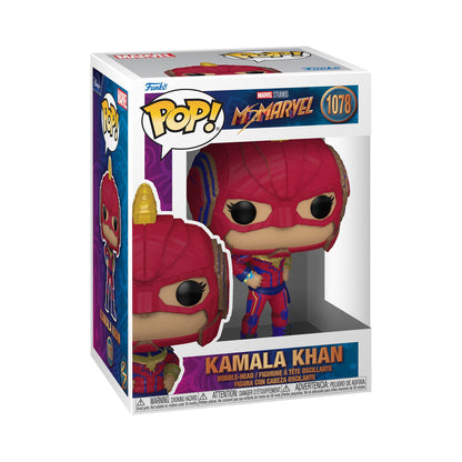 Funko POP! Marvel: Ms. Marvel - Kamala Khan - Collectable Vinyl Figure - Gift Idea - Official Merchandise - Toys for Kids & Adults - TV Fans - Model Figure for Collectors and Display