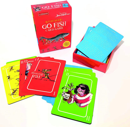Lagoon Group David Walliams Ratburger's Go Fish Card Game,Red