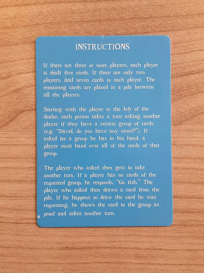 Lagoon Group David Walliams Ratburger's Go Fish Card Game,Red