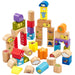 Rainbow Designs Spot the Dog Wooden Bricks - Sensory Building Block Toy for Toddlers - Traditional Construction Toys for Kids