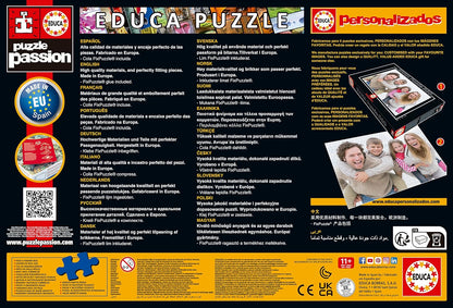 Educa 17983, Selfie voor honden en katten, 500 stukjes, voor volwassenen en kinderen vanaf 10 jaar, huisdieren, dierenpuzzel