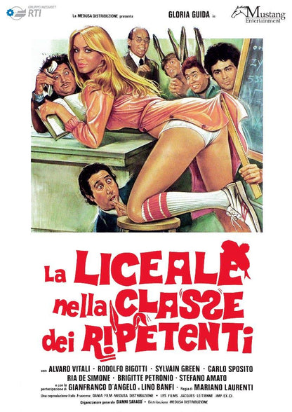 La Liceale Nella Classe Dei Ripetenti