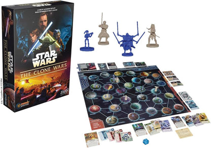 Z-Man Games Man Games Pandemic: Star Wars: The Clone Wars Board Game Ages 14+ 1-5 Players 60 Minutes Playing Time, ZM7126