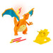 Pokémon Charizard Deluxe Feature Figure - Includes 6-inch Interactive Charizard Figure plus 2-inch Pikachu Figure with Figure Launcher - Authentic Details
