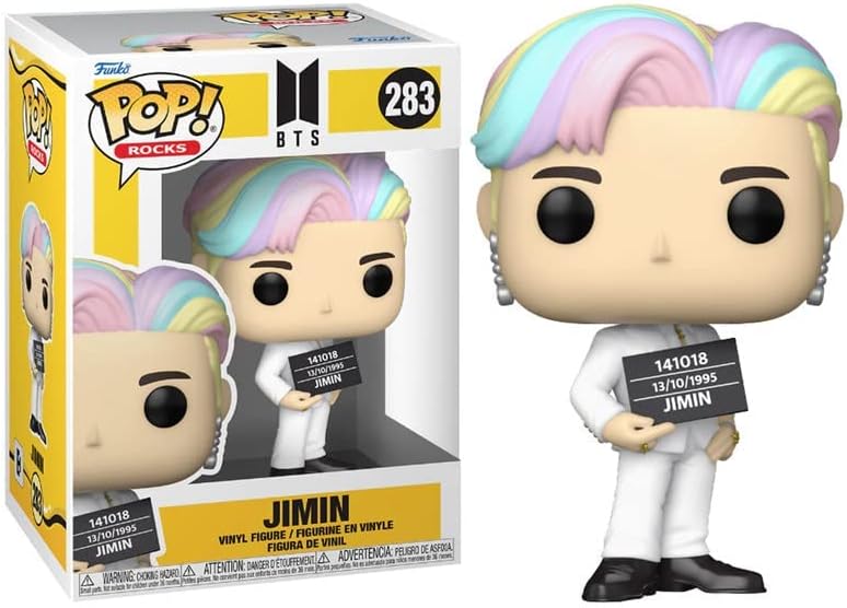 Funko POP! Rocks: BTS Butter - Jimin - Figuras Miniaturas Coleccionables Para Exhibición - Idea De Regalo - Mercancía Oficial - Juguetes Para Niños Y Adultos - Fans De Music