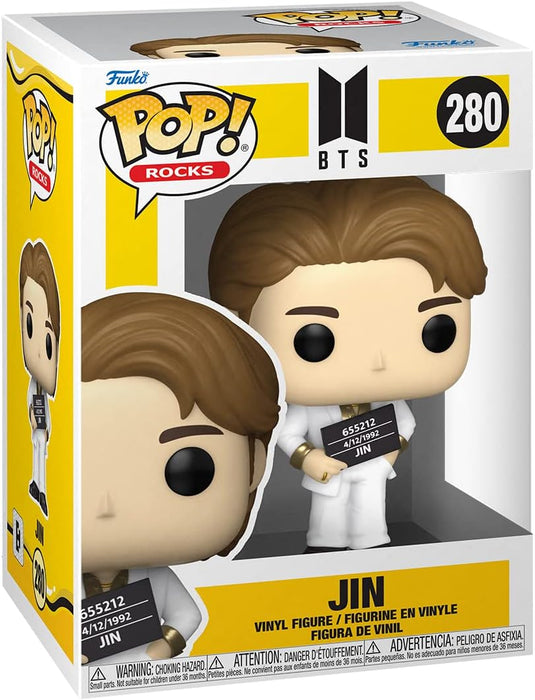 Funko POP! Rocks: BTS Butter - Jin - Collectable Vinyl Figure - Gift Idea - Official Merchandise - Toys for Kids & Adults - Music Fans - Model Figure for Collectors and Display