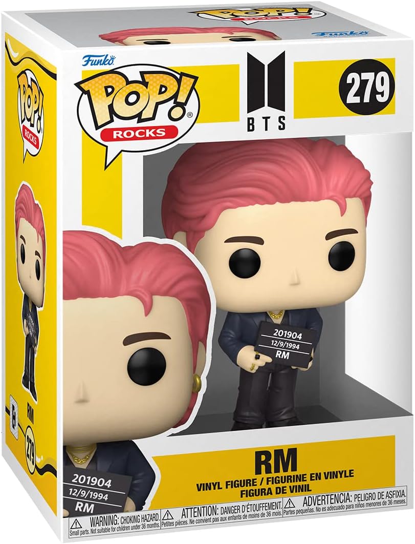 Funko POP! Rocks: BTS Butter - RM - Collectable Vinyl Figure - Gift Idea - Official Merchandise - Toys for Kids & Adults - Music Fans - Model Figure for Collectors and Display