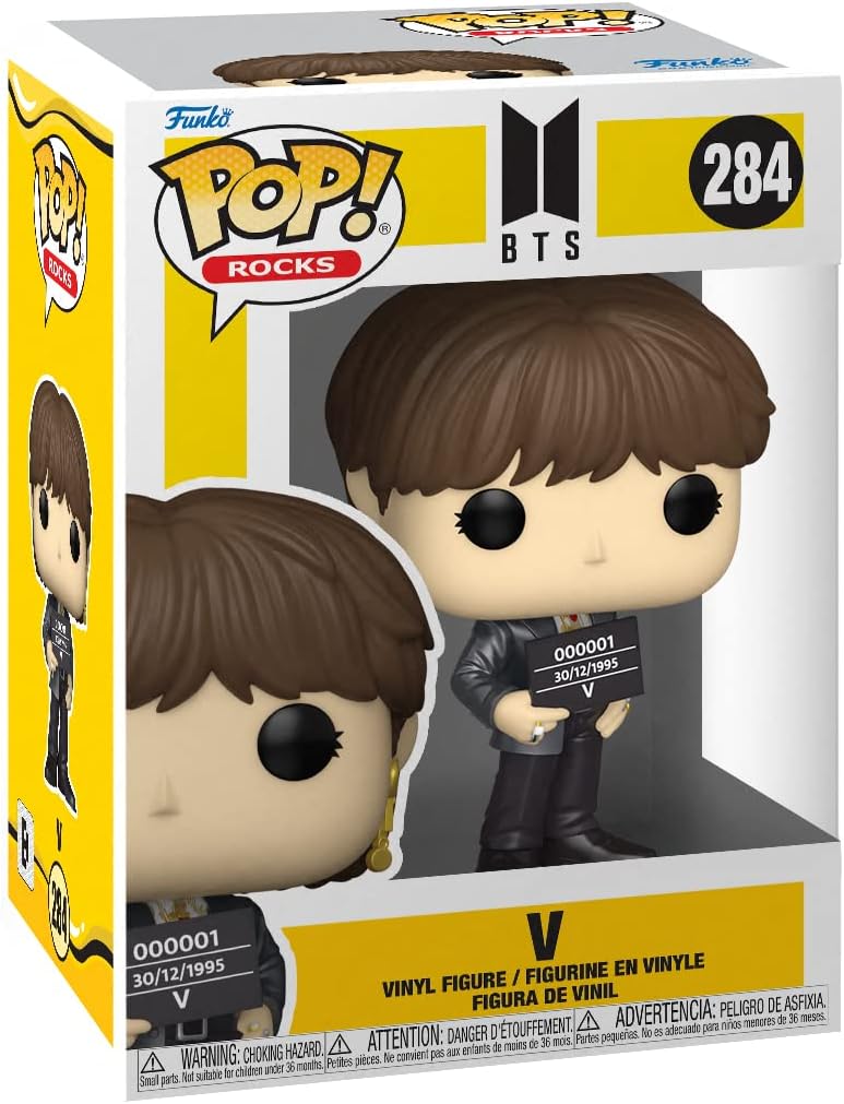 Funko POP! Rocks: BTS Butter - V - Collectable Vinyl Figure - Gift Idea - Official Merchandise - Toys for Kids & Adults - Music Fans - Model Figure for Collectors and Display