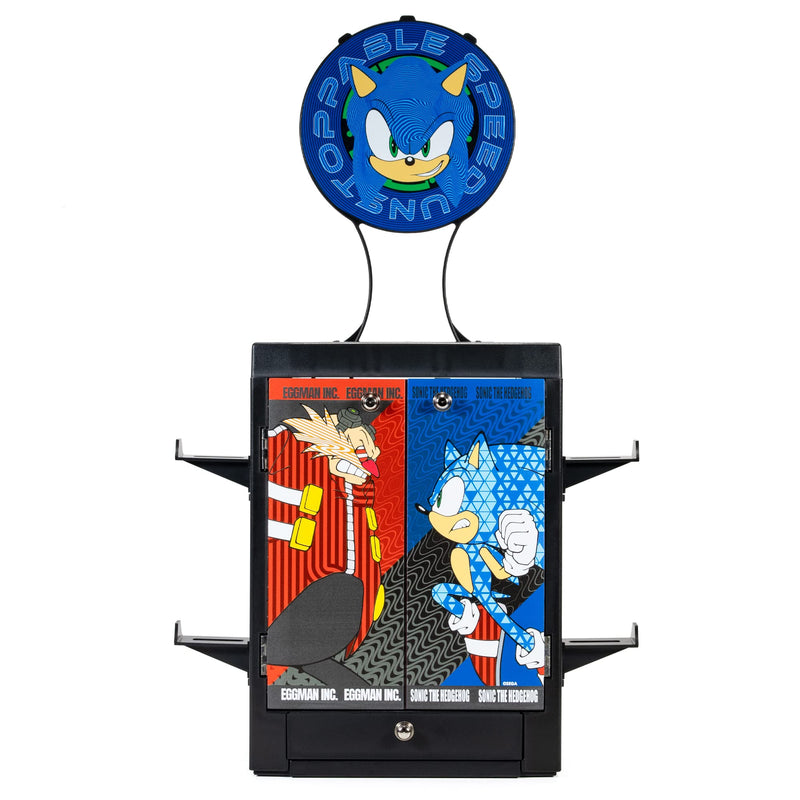 Numskull Offizieller Sonic Gaming Locker, Controller-Halter, Kopfhörerständer für PS5, Xbox Series X|S, Nintendo Switch - Offizielles Sonic Merchandise