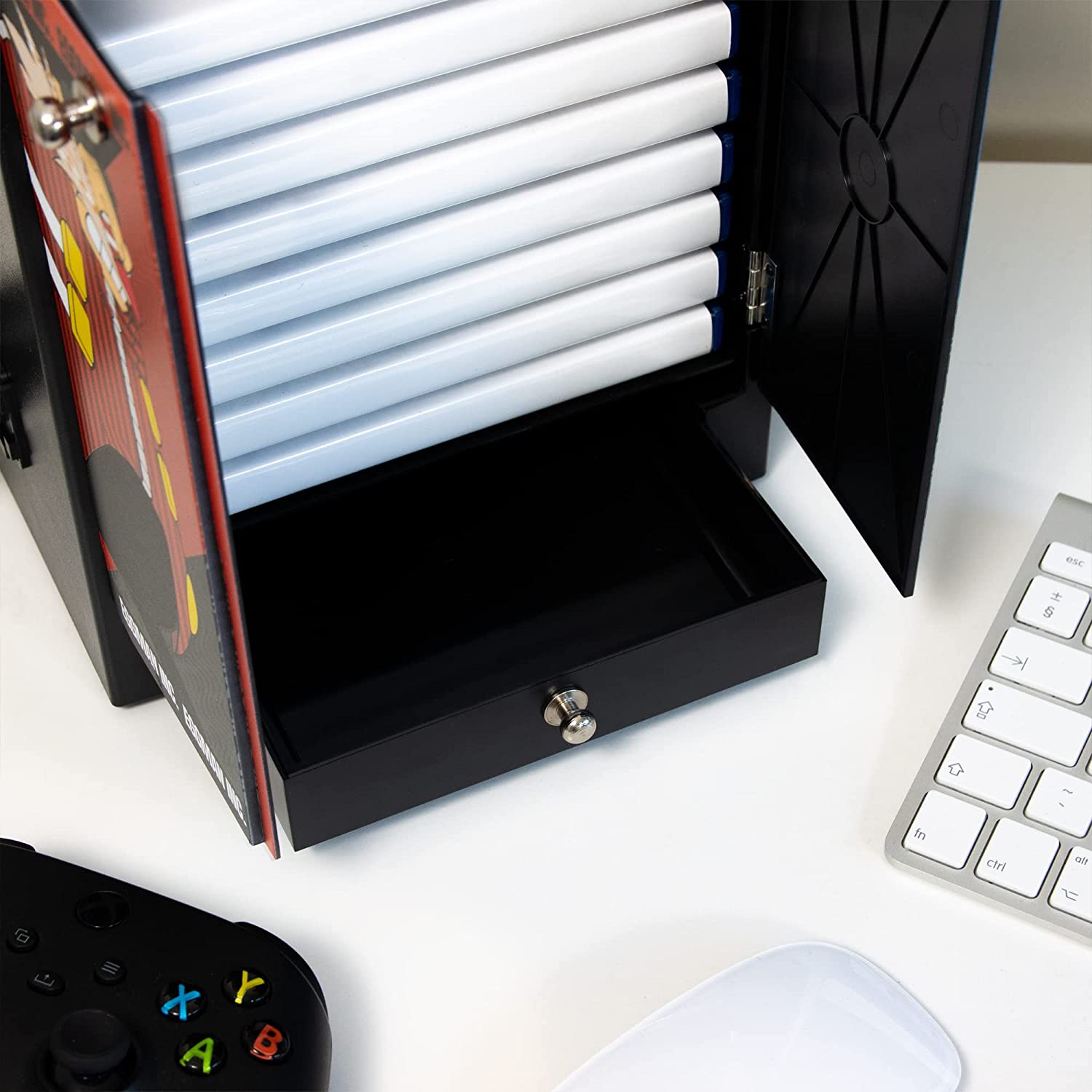 Numskull Offizieller Sonic Gaming Locker, Controller-Halter, Kopfhörerständer für PS5, Xbox Series X|S, Nintendo Switch - Offizielles Sonic Merchandise