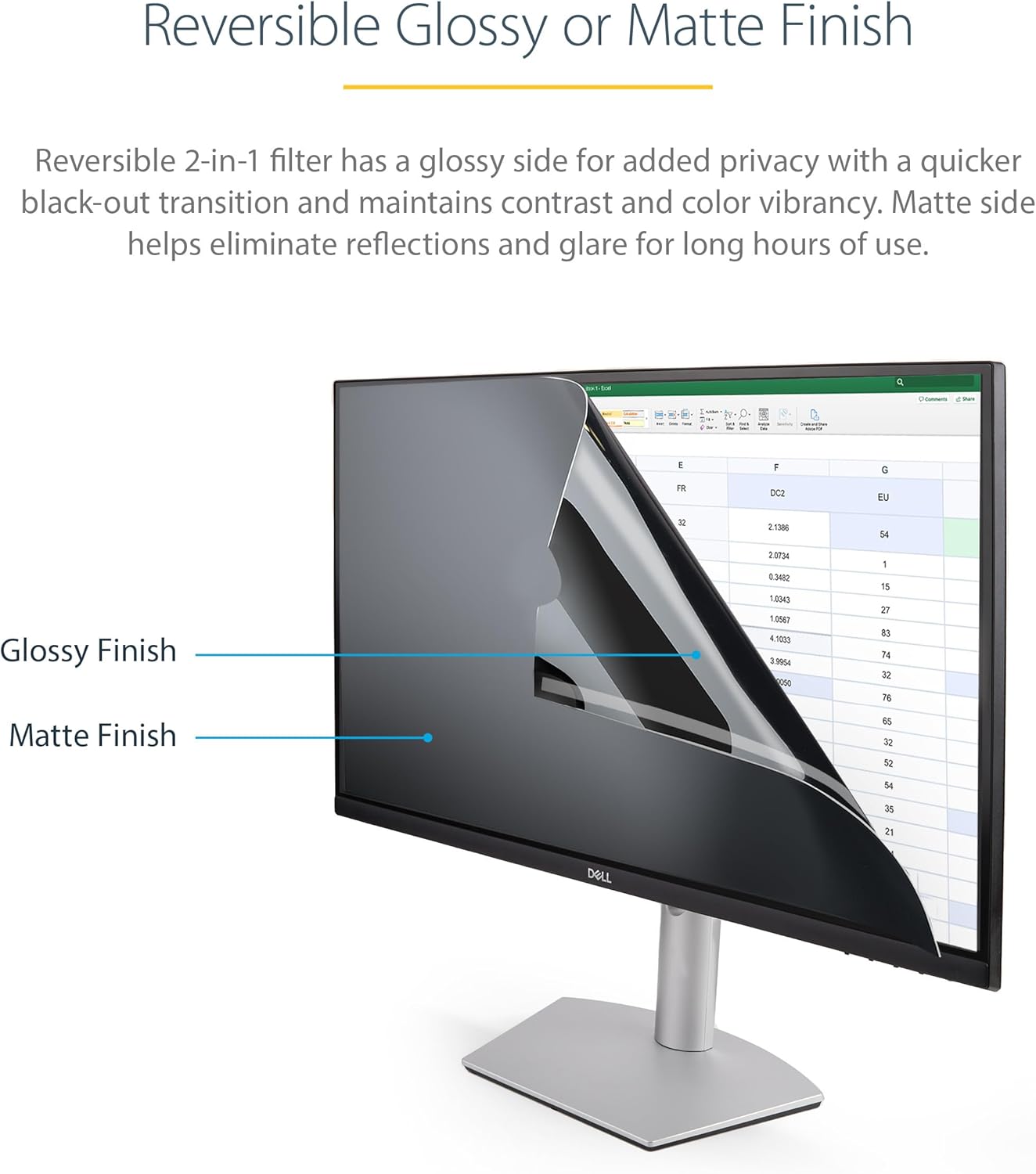 Startech.Com 20In. Privacy Screen