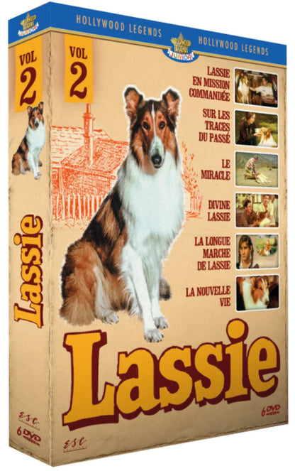 Lassie-Les Longs METRAGES Partie 2 Coffret 6 DVD