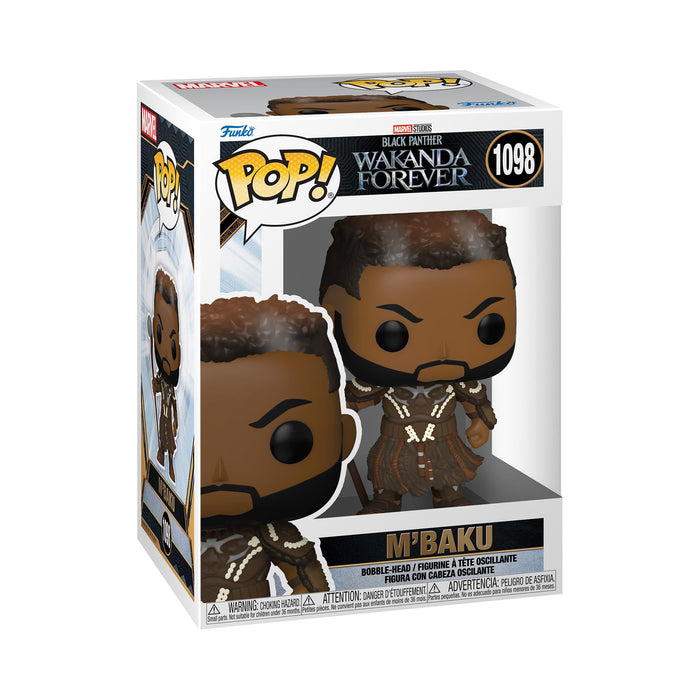 Funko POP! Marvel - Black Panther: Wakanda Forever - M'Baku - Collectable Vinyl Figure - Gift Idea - Official Merchandise - Toys for Kids & Adults - Movies Fans - Model Figure for Collectors