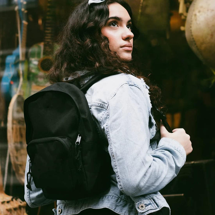 Rocksax Queen Mini mochila – Royal Crest, Black, Talla única, Mochilas rucksack